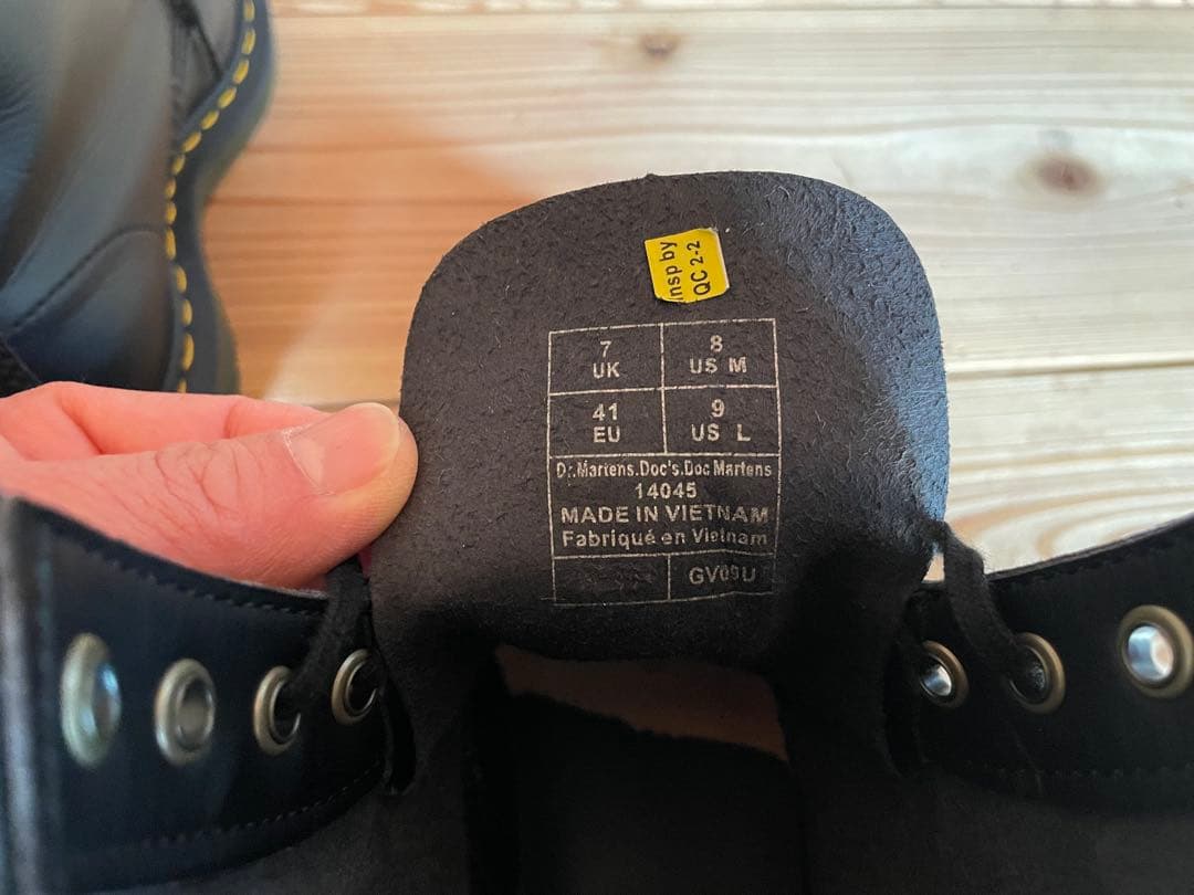 Dr. Martens ドクターマーチン　8 ホール （25.5 cm）　美品