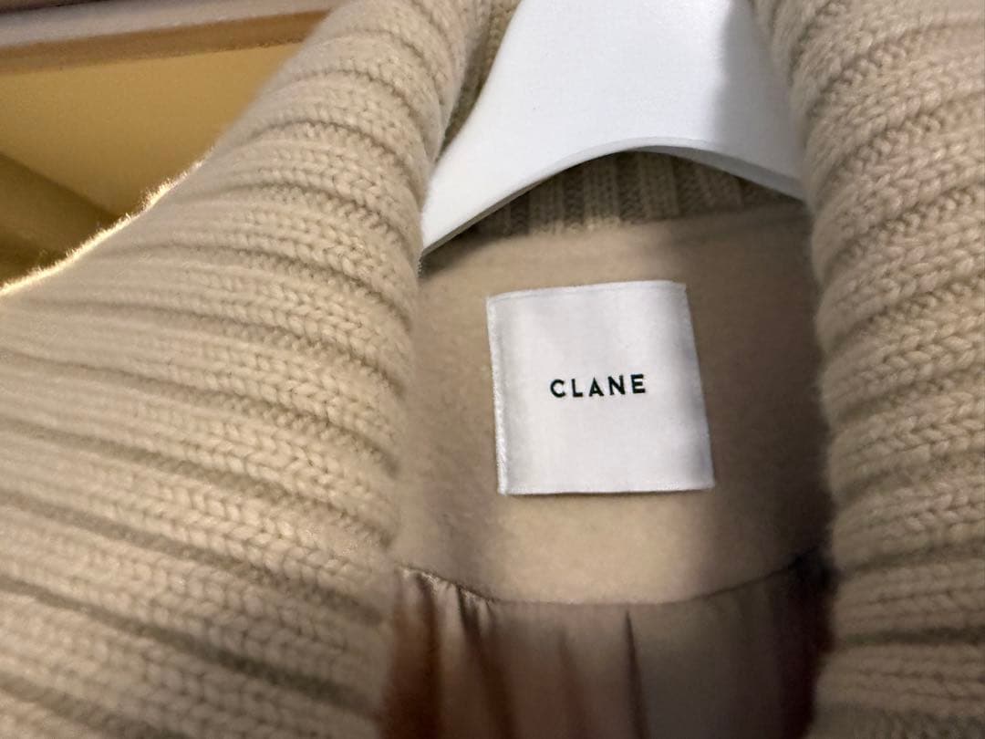 CLANE ベージュ ロングコート