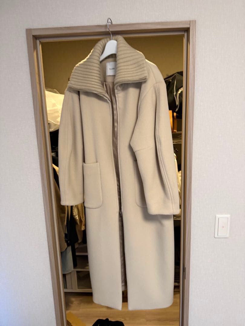 CLANE ベージュ ロングコート