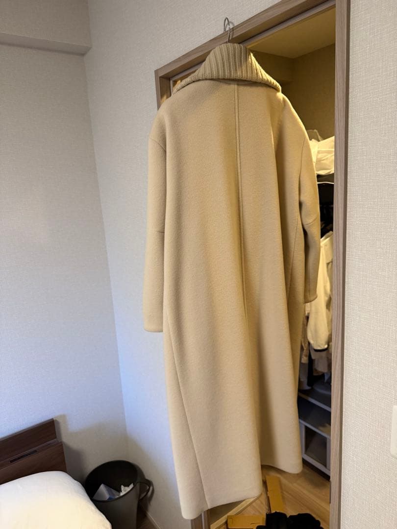 CLANE ベージュ ロングコート