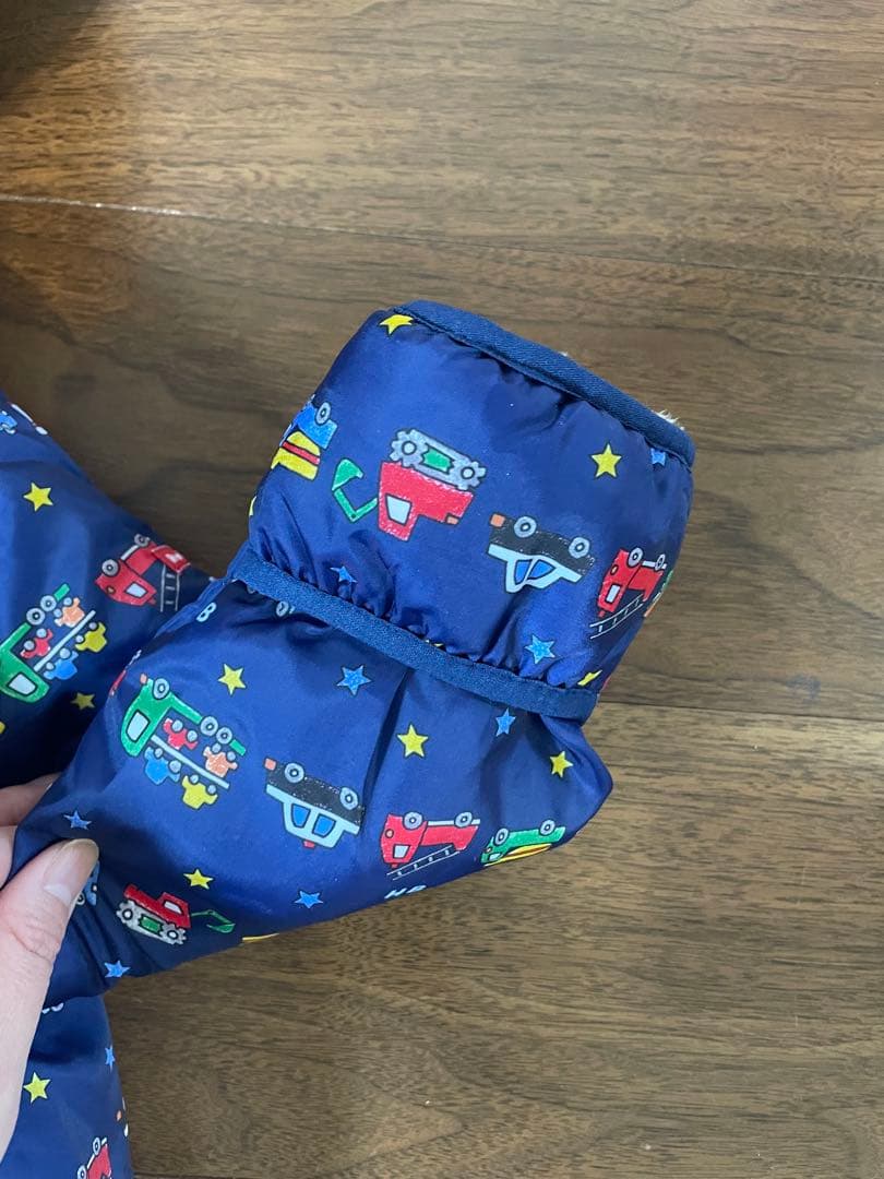 【新品未使用】90cm100cm ジャンプスーツ男の 子ミキハウス　スキーウェア