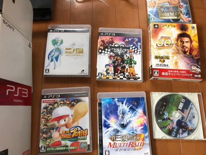 ps3本体+ソフト7点