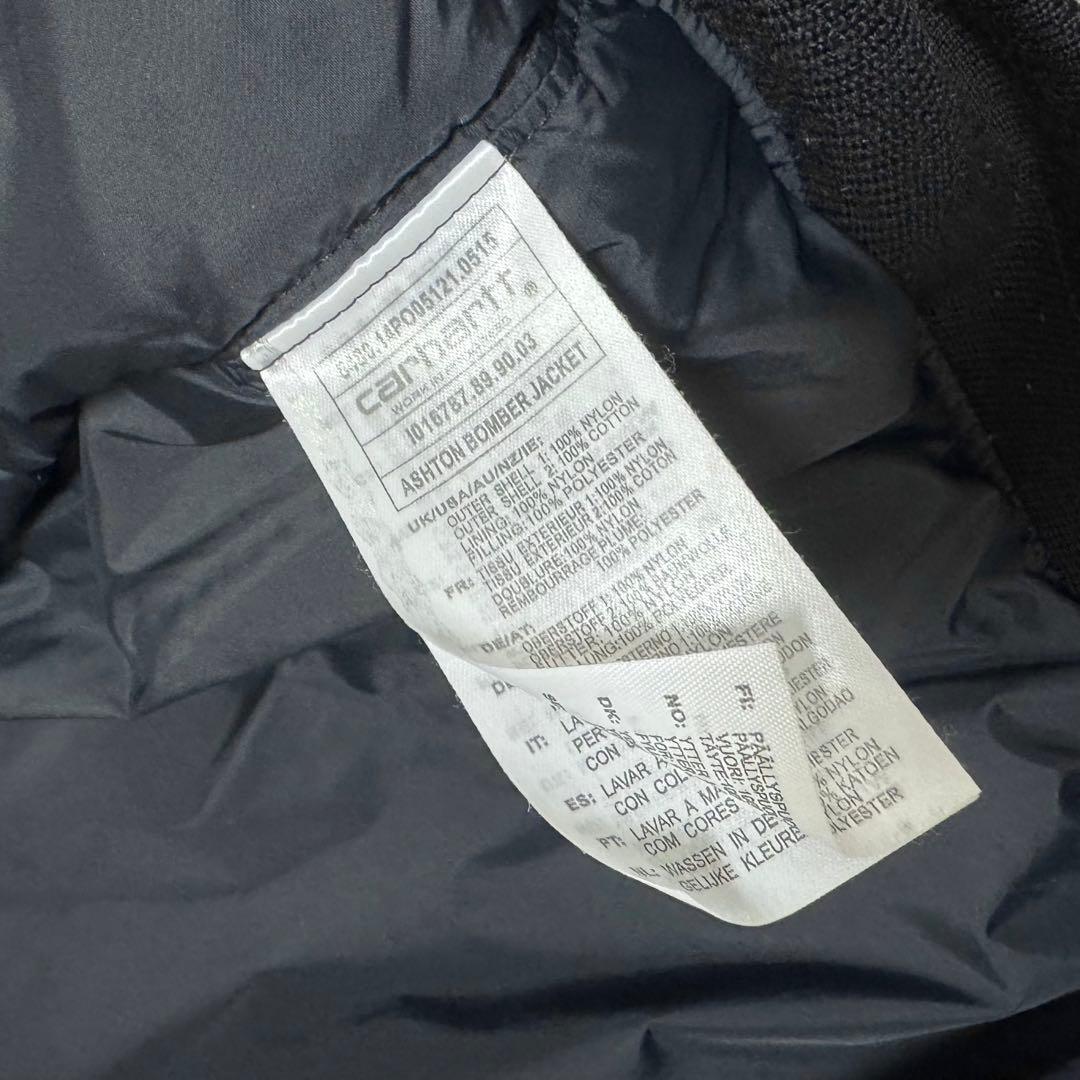 【今日限定値下げ中】カーハート 黒 MA-1 フライト ジャケット