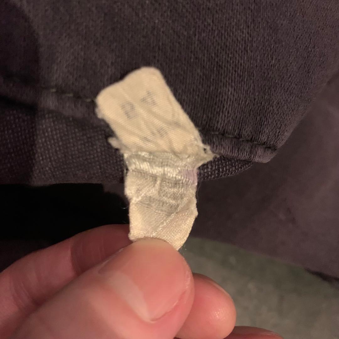 [ヴィンテージ] 40s フレンチ モールスキンジャケット ブラック