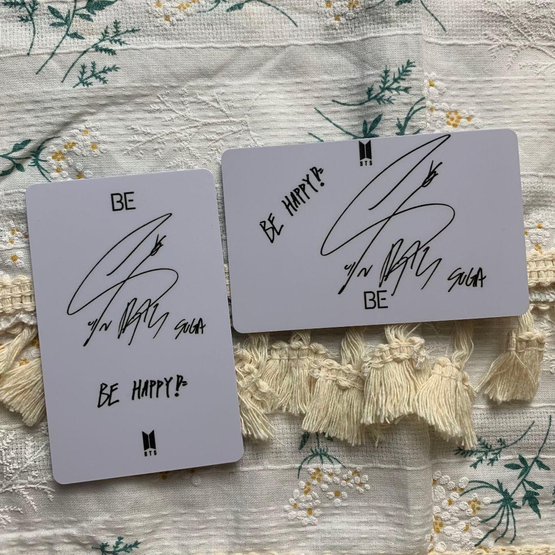 ラキドロ BTS JIMIN ユンギ BE 未公開 トレカ 2枚