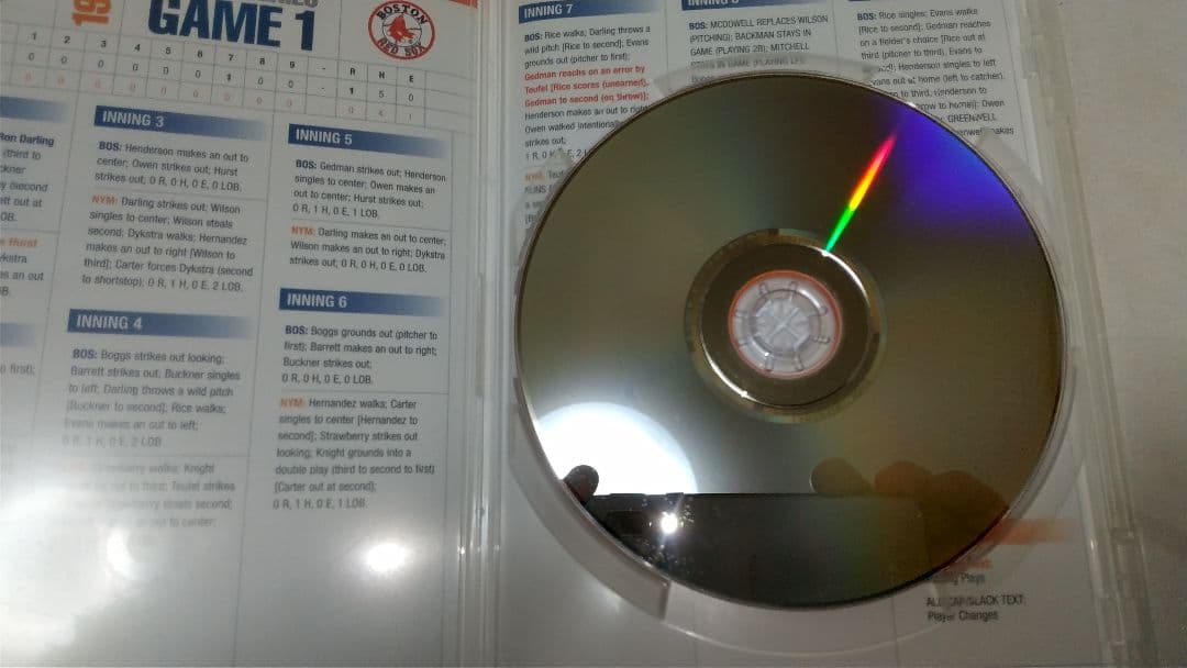 9DVD 1986年ワールドシリーズ / メッツ vs レッドソックス