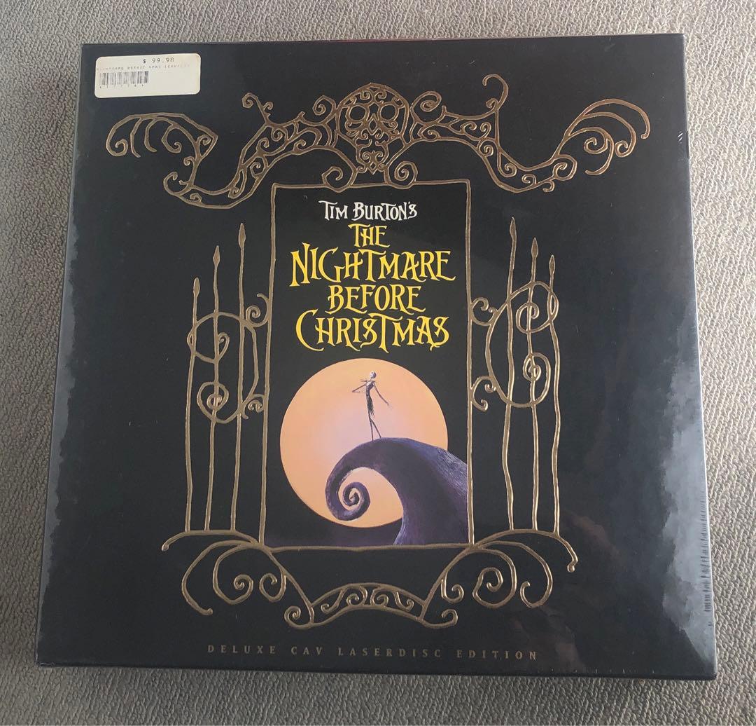 レア！未開封 ナイトメアビフォアクリスマス レーザーディスク BOX メイキング