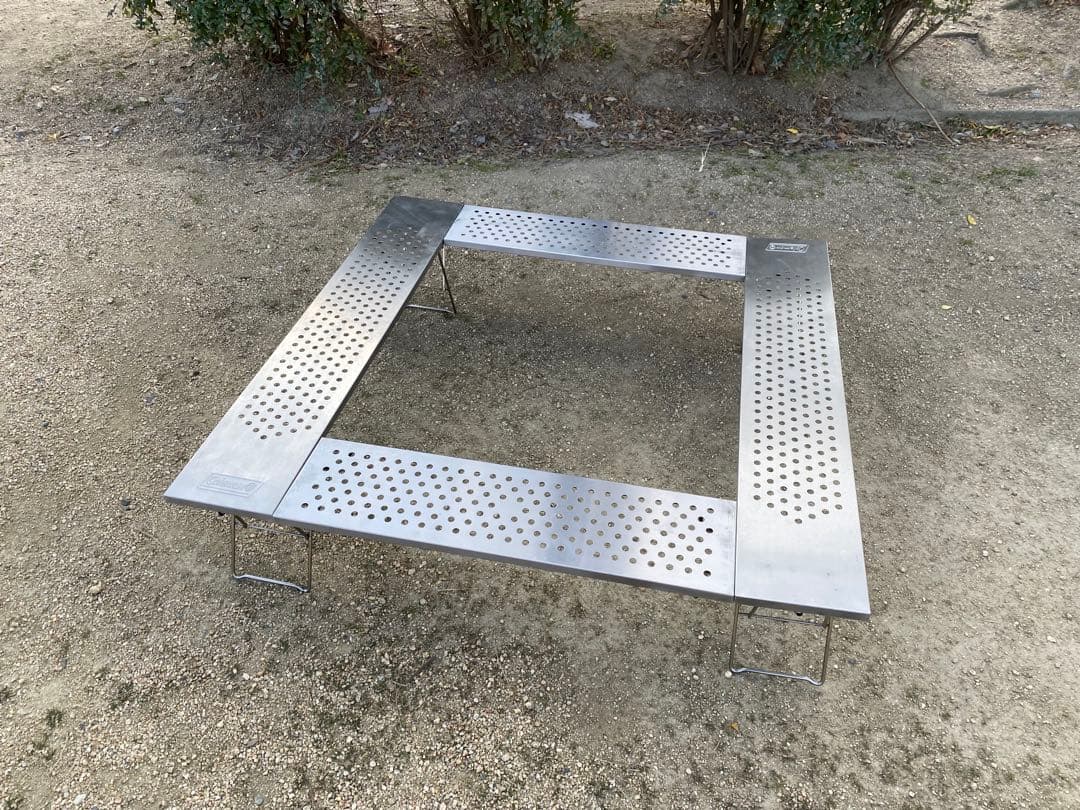 Coleman コールマン ステンレス アウトドアテーブル