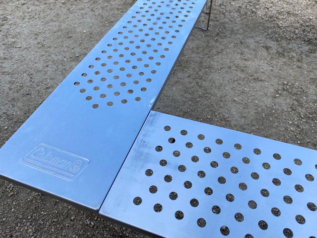 Coleman ステンレス アウトドアテーブル