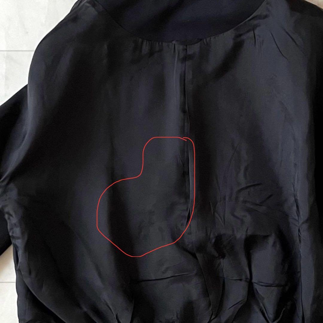 星*様 定価5,5万♪美品 アナイ ノーカラーツイードドルマンジャケット 36