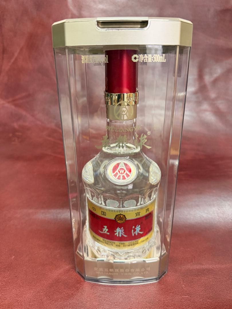 【新品】五粮液 500ml ケースと袋付き 白酒 ギフト品