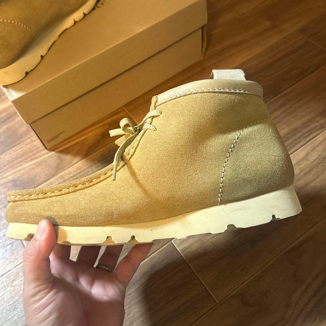 クラークス　ワラビーゴアテックス