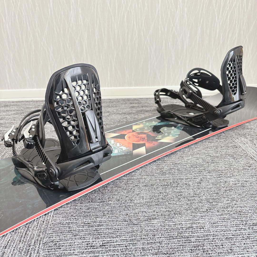 94超豪華❗️サロモン メンズスノーボードセット★スノボ156cm+ビン付