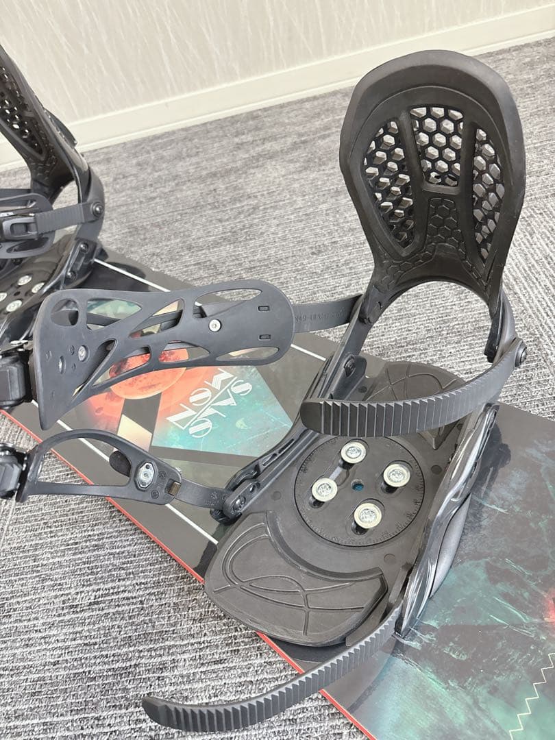 94超豪華❗️サロモン メンズスノーボードセット★スノボ156cm+ビン付