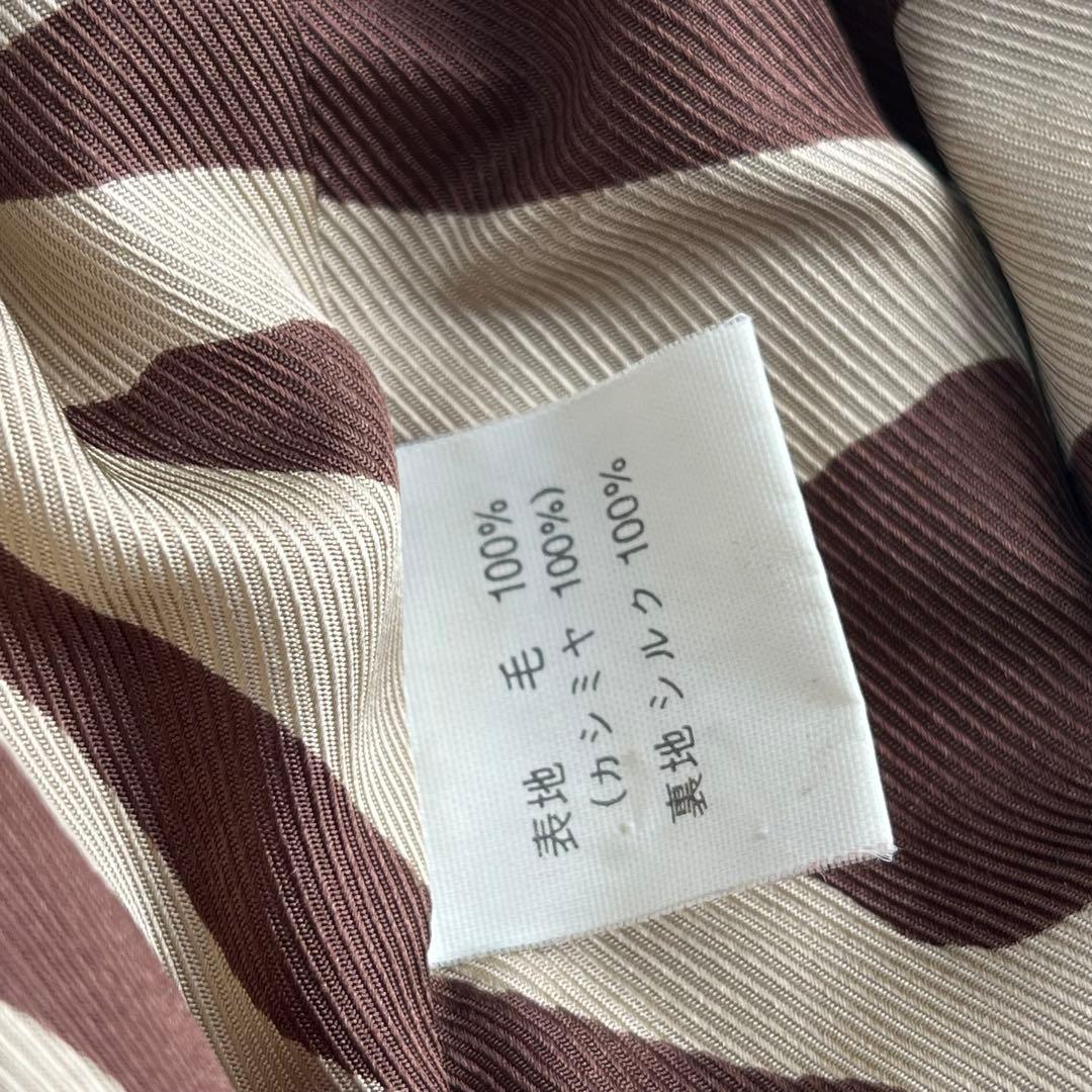 Desii Mode カシミヤシルク100% イタリア生地 ロングコート