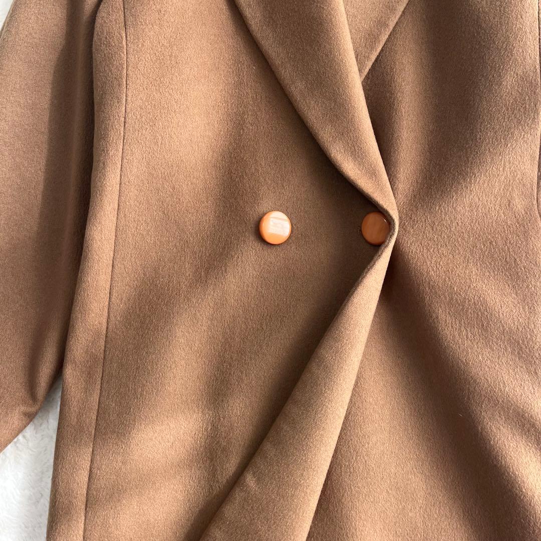 Desii Mode カシミヤシルク100% イタリア生地 ロングコート