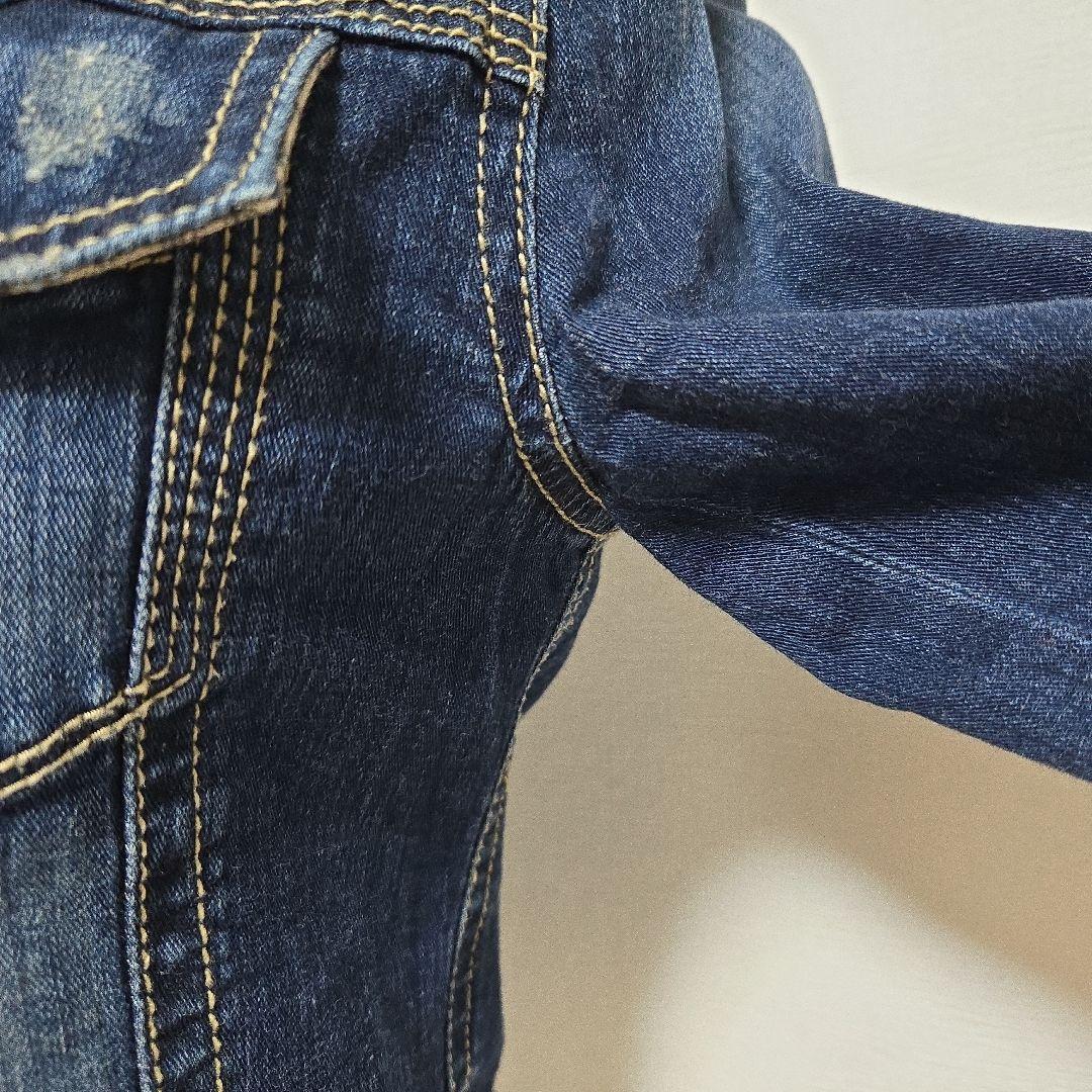 バーバリー ブルーレーベル Gジャン デニムジャケット ノバチェック ロゴ刺繍