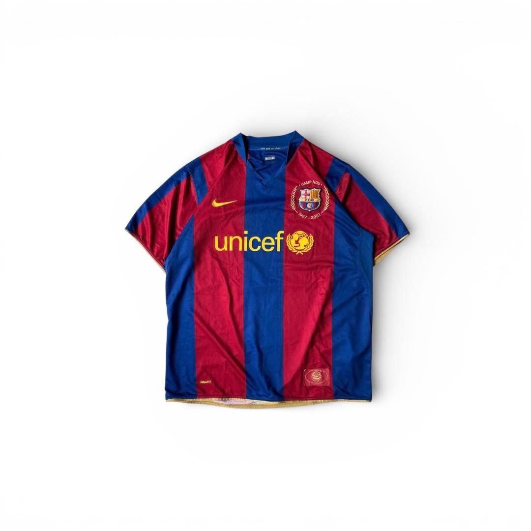 ナイキ メッシ バルセロナ ユニフォーム 19カンプノウ50周年 ゲームシャツL