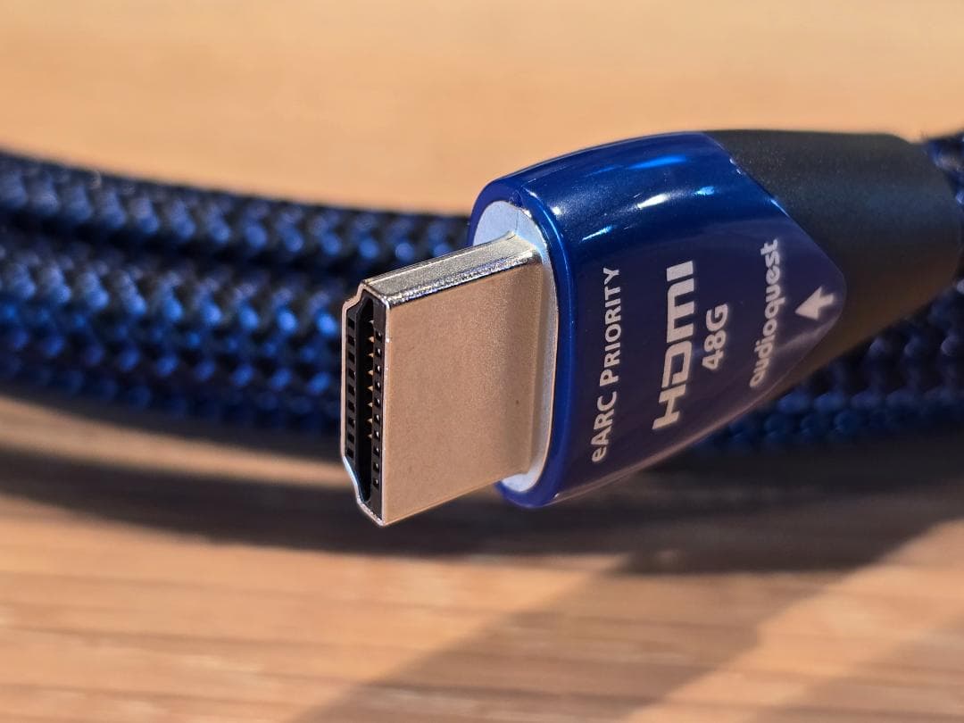 AudioQuest HDMIケーブル VOD48G/EARC/3M 中古美品