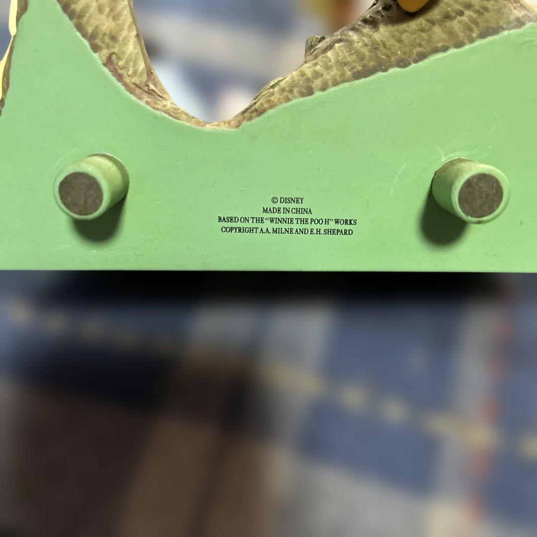 希少 ヴィンテージくまのプーさん ツリー時計