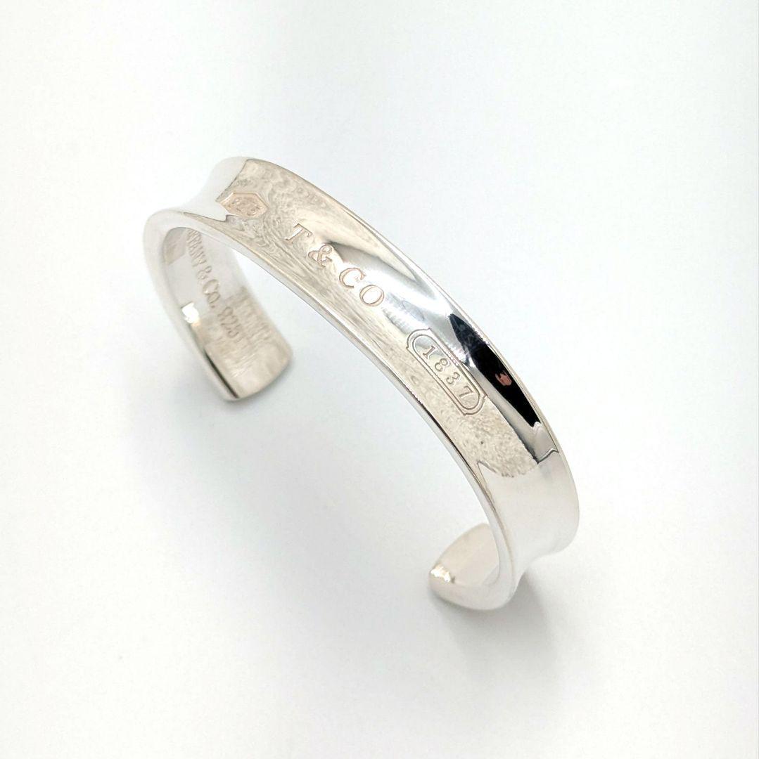 ティファニー 1837 ナローカフ シルバー925 バングル ブレスレット