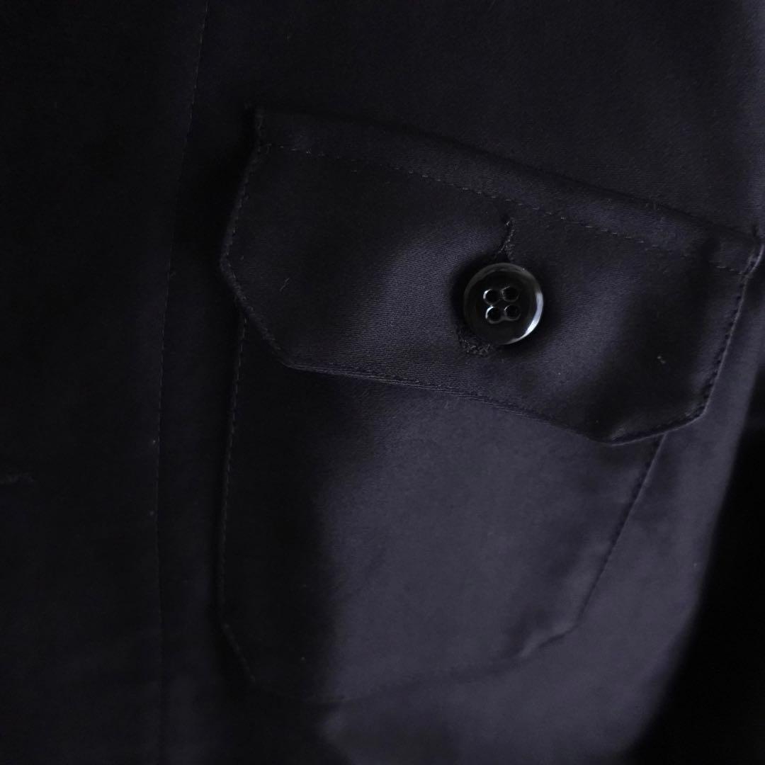 【極美品】Honnete ブラックモールスキン　ワークジャケット　フランチワーク