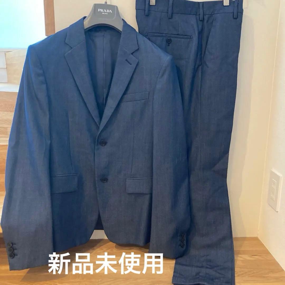 【新品未使用】PRADA ダークブルー スーツセット