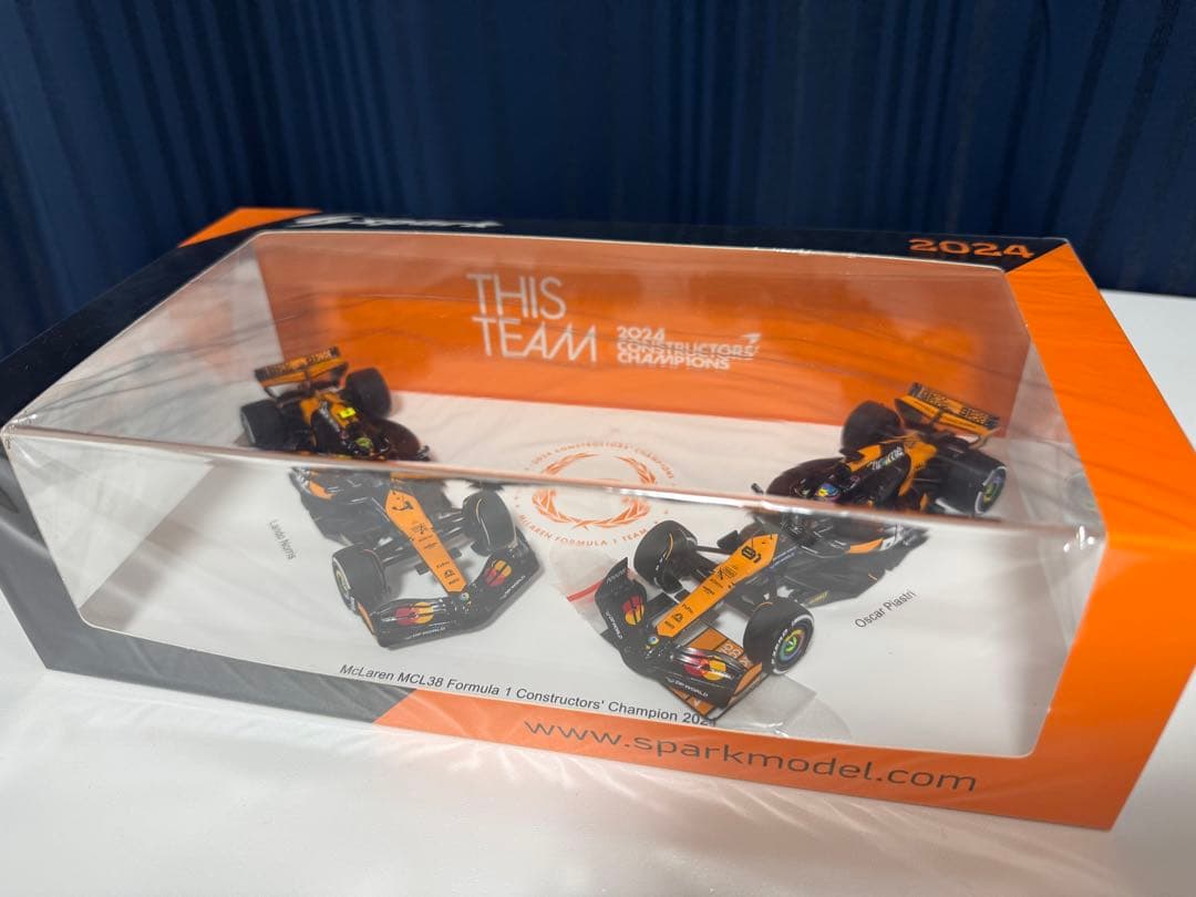 スパーク 1/43マクラーレン F1 チーム MCL38 コンストチャンピオン