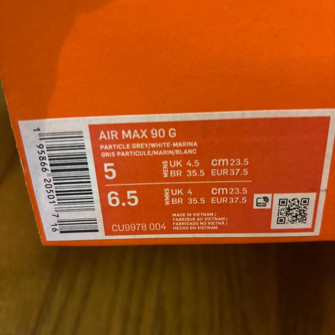 新品！NIKE エアマックス90G CU9978004 ゴルフシューズ23.5