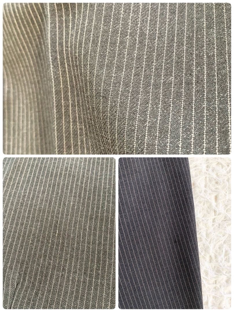 dunhill　ダンヒル　3ピース　ストライプ　スーツ　セットアップ　オーダー