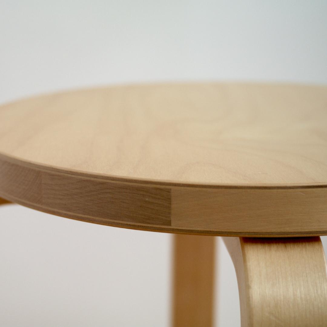 Artek Stool E60 バーチ 四本脚 アアルト アルテック スツール