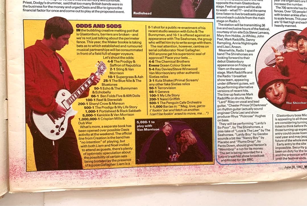 洋雑誌 New Music Express NME Oasis 3セット