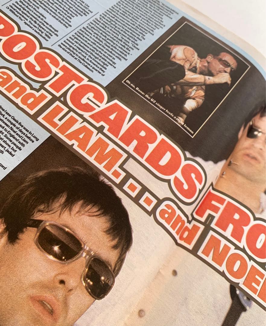 洋雑誌 New Music Express NME Oasis 3セット