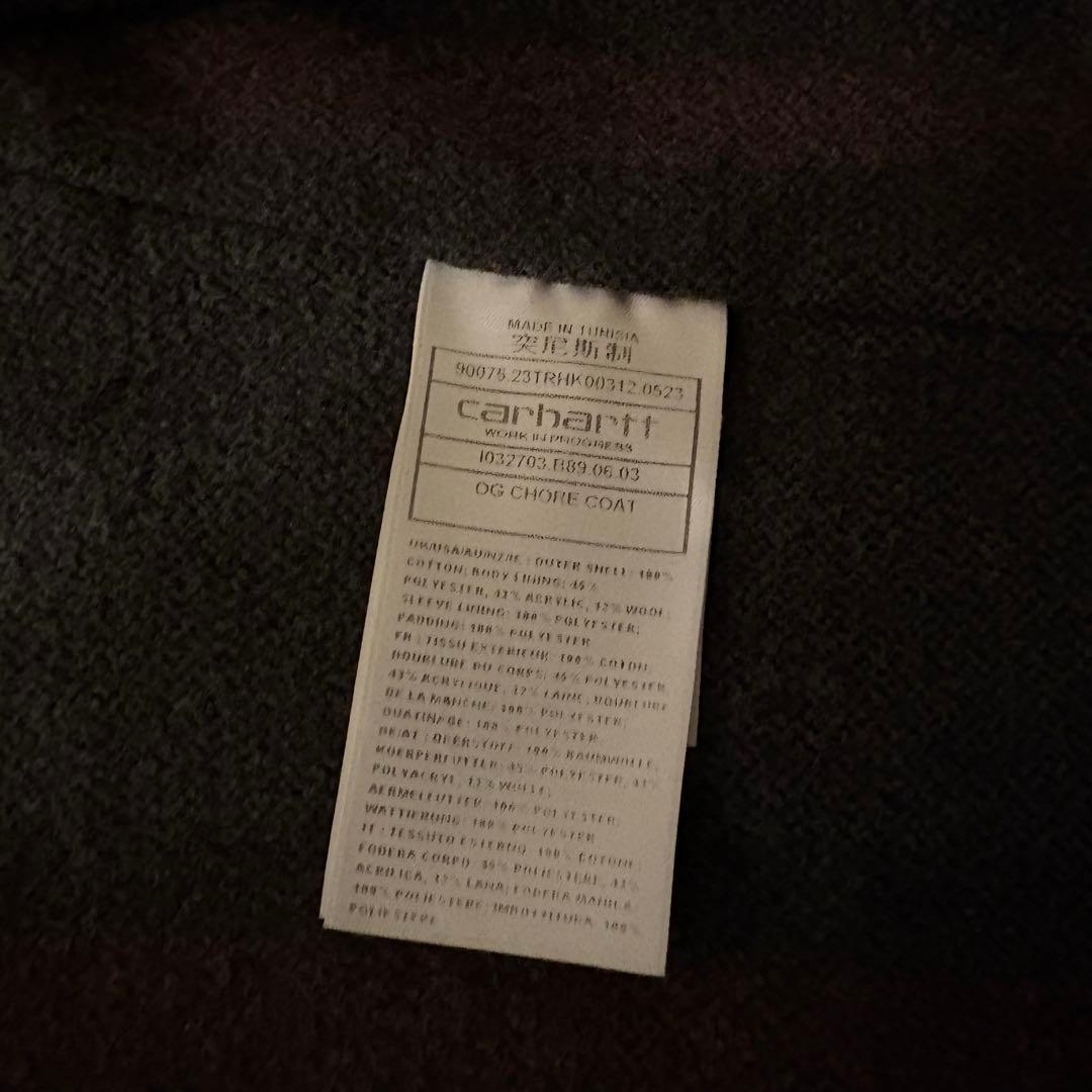 美品　Carhartt wipカーハートOG CHORE COAT デニム