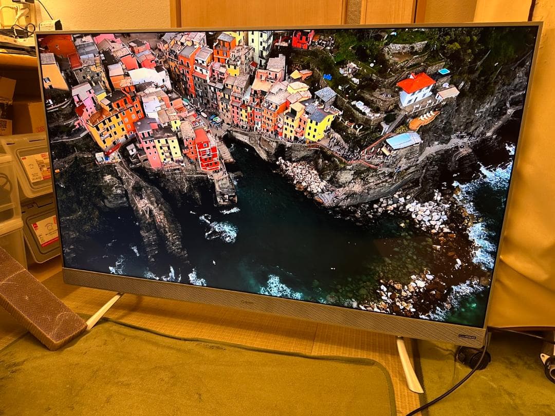 Qriom 49型　4K　テレビ QRT-49W4K 20年製 映り綺麗極美品！