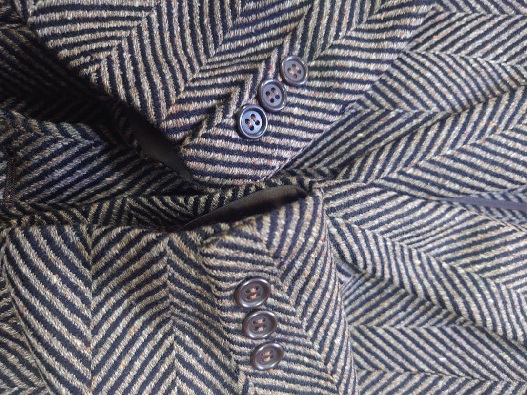 【極美品】LANVINランバン　メンズ　ツィードジャケット