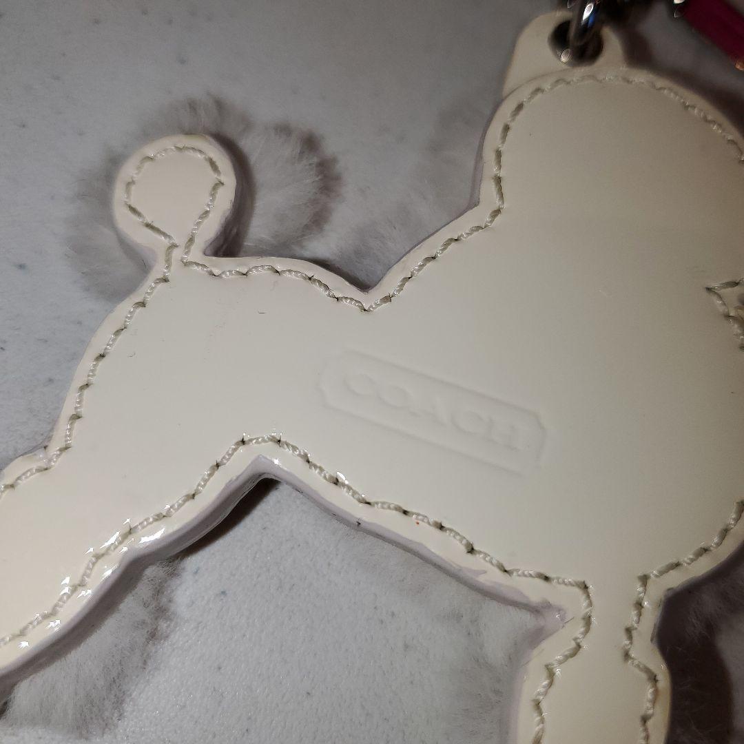 ⭐希少⭐COACH プードル チャーム キーホルダー 犬