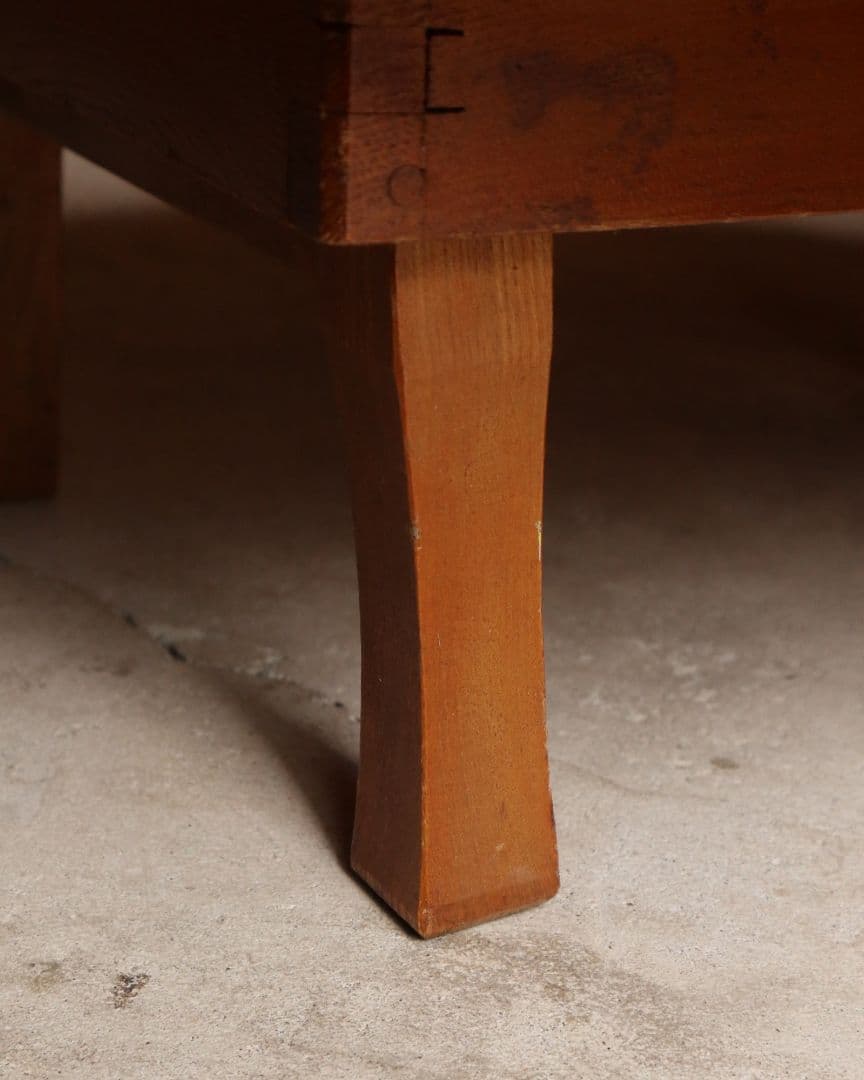 最終値下げ 栓(セン)の小ぶりな丸ちゃぶ台　古道具 古家具 アンティーク 古民家