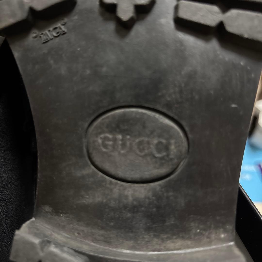 GUCCI ブラック　ビットモカシン　ソフトカーフ