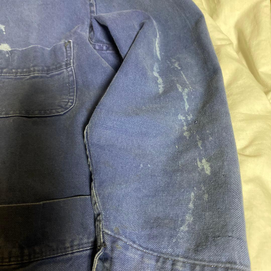 ユーロ　カバーオール　ワークジャケット