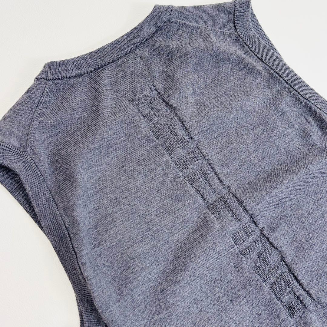 1814GSS【美品】ブリーフィングゴルフ　ニットベスト メリノウール