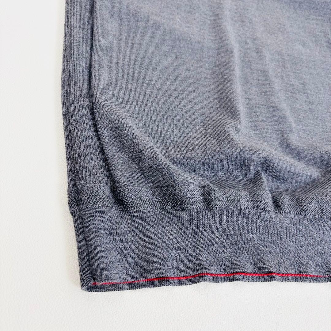 1814GSS【美品】ブリーフィングゴルフ　ニットベスト メリノウール