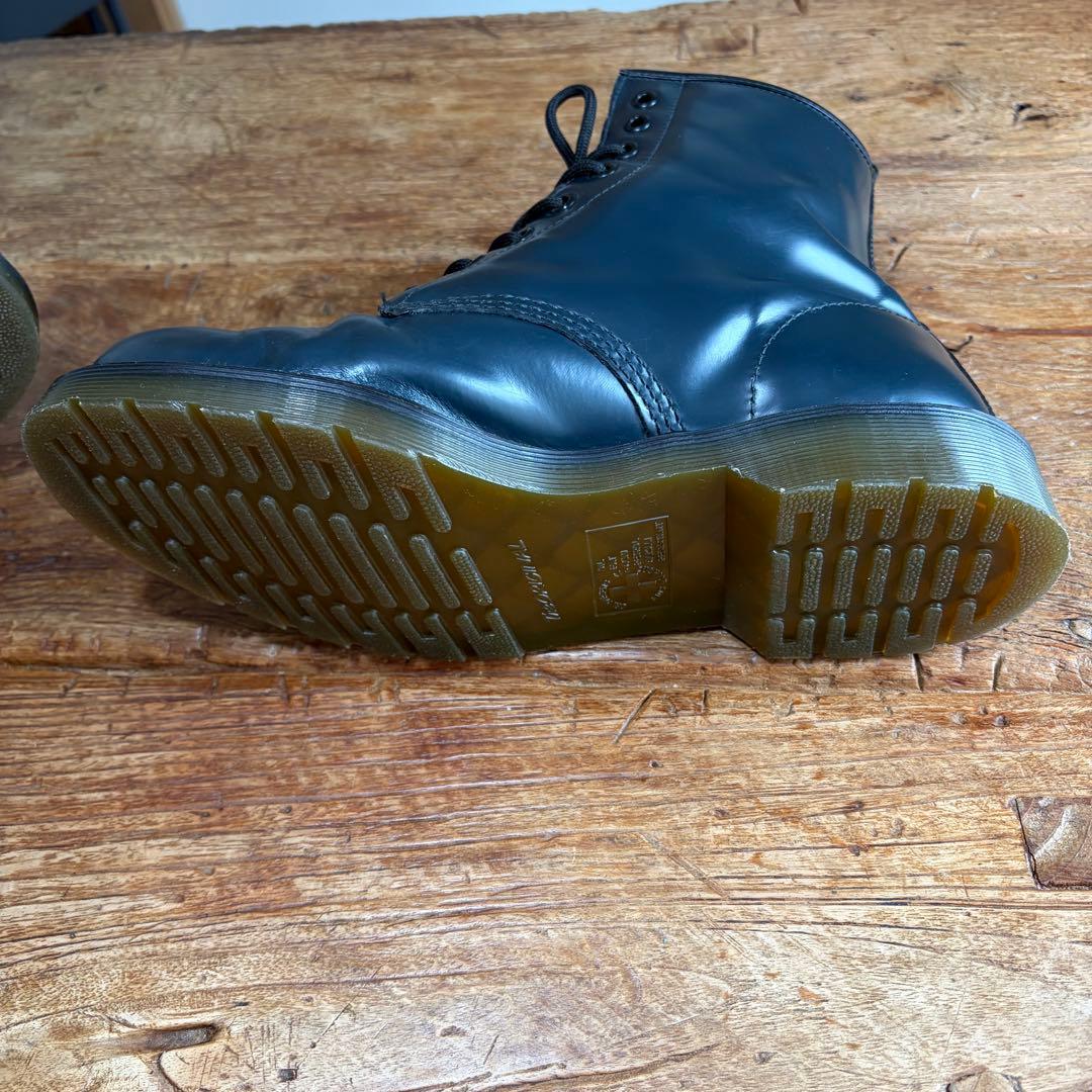 美品ドクターマーチン8ホールネイビー27.5cm