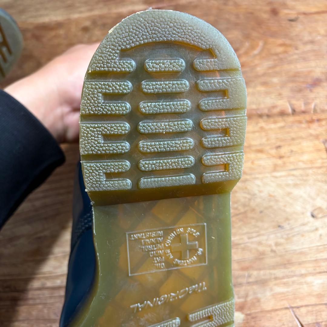 美品ドクターマーチン8ホールネイビー27.5cm