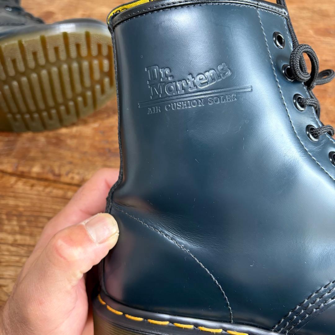 美品ドクターマーチン8ホールネイビー27.5cm