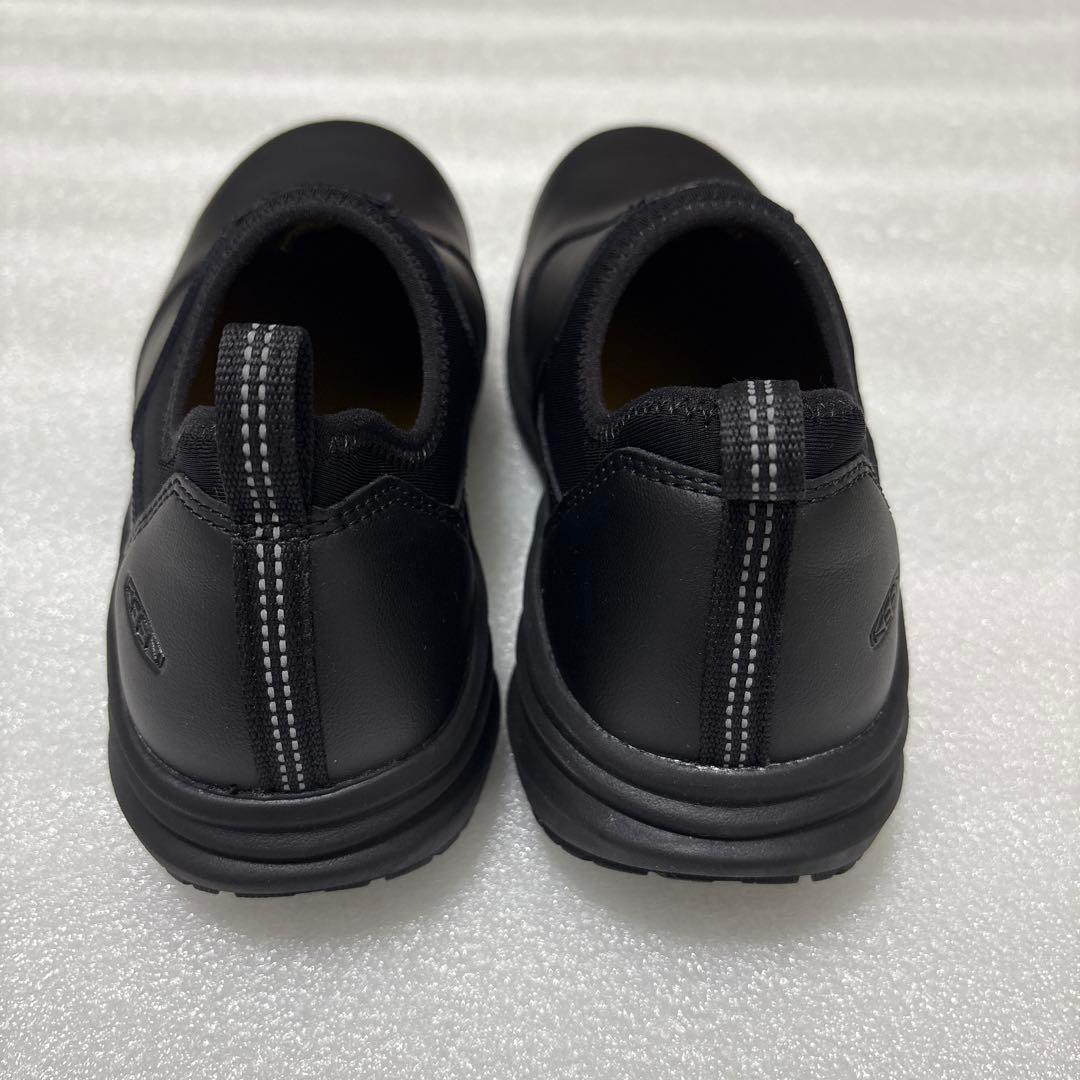 【未使用級】KEEN コックシューズ　24.5センチ　レザー　耐水
