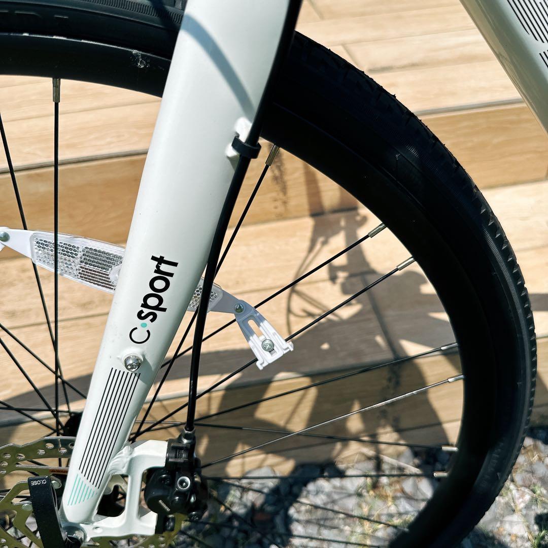 Bianchi C.sport ホワイト クロスバイク　41cm