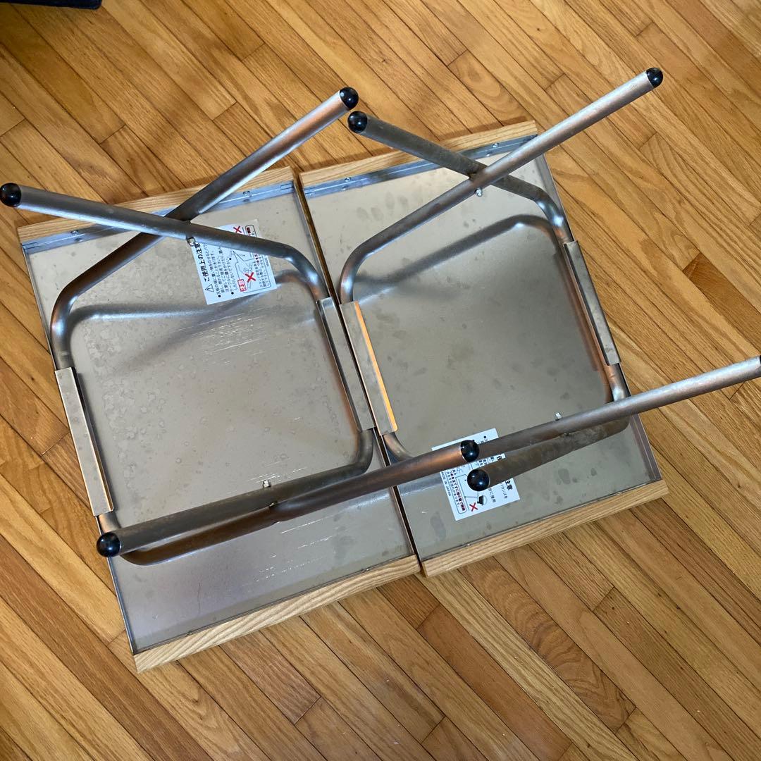 ユニフレーム焚き火テーブル　イケアラック　セット売り