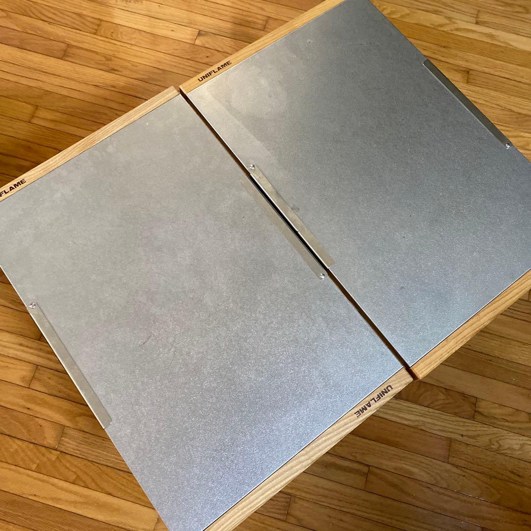 ユニフレーム焚き火テーブル　イケアラック　セット売り