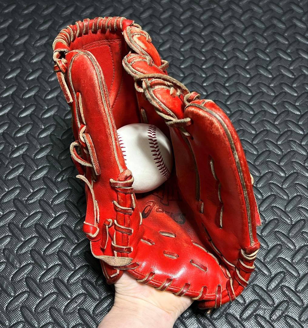 アシックス asics 軟式 投手用 グローブ